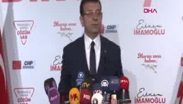 İmamoğlu: Biz adalet istiyoruz, mazbatamızı talep ediyoruz