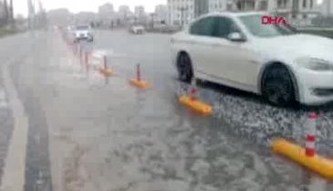 Dolu yağışı zor anlar yaşattı