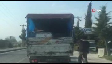 Bursa'da canını hiçe saydı