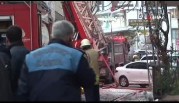İstanbul'da korkutan yangın
