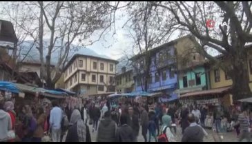 Bursa Cumalıkızık'a ziyaretçi akını