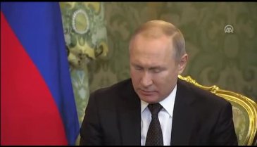 Erdoğan, Rusya Devlet Başkanı Putin ile bir araya geldi -1