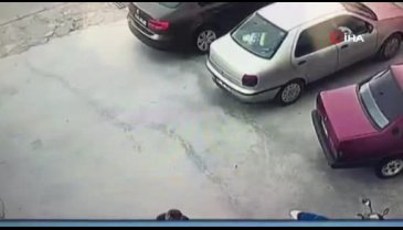 Beton mikserinin çarptığı motosikletli kadın can verdi!