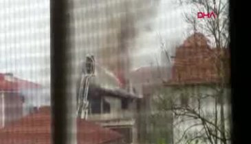 Yufka yapmak için yakılan ateş yangın çıkardı!