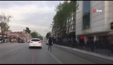 Bursa'da ölüm oyunu kamerada!