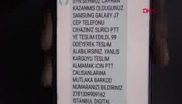 Cep telefonu beklediği kutudan çıkanlar şoke etti!