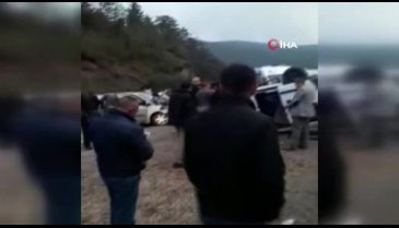 Bursa'da dehşet kaza! Ölü ve yaralılar var