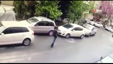 Kağıthane'de damat cinayeti kamerada