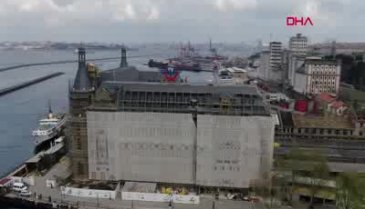 Haydarpaşa'da restorasyon çalışmalarında son durum