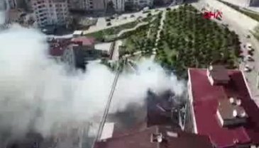 5 katlı binada yangın! -3