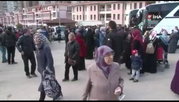 Bursaspor taraftarı umre yolcusu