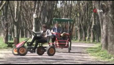 Bursa Botanik Park'ta bahar coşkusu