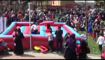 Bursa'da yüzlerce kişi oraya akın etti
