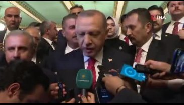 Cumhurbaşkanı Erdoğan'dan kabine değişikliği açıklaması