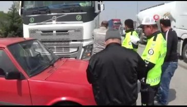 Bursa'da TIR kazası