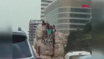 Anbean kaydedildi! Tehlikeye aldırış etmediler
