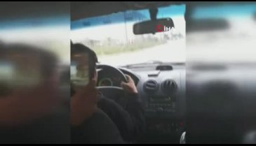 Bursa'da küçük çocuğu direksiyon başına geçirip sosyal medyada paylaştı!