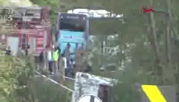 Bursa'dan Çanakkale'ye giden askerler kaza yaptı