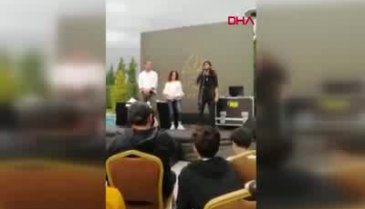 'Yaza merhaba' partisinde sahne böyle devrildi!