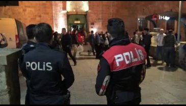 Bursa polisinden iftar sonrası "Huzur" uygulaması