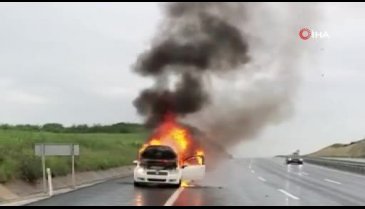 Dehşete düşüren olay! Otomobilin içinde bulunan kadını diri diri yaktı
