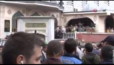 Cumhurbaşkanı Erdoğan, cenaze törenine katıldı