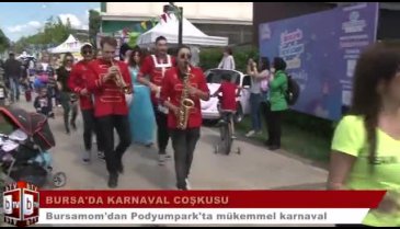 Bursa'da heyecanlı bekleyiş son buldu  Müthiş karnavala akın ettiler!