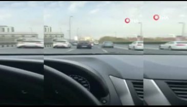 İstanbul'da trafik terörü! Polise bile makas attı