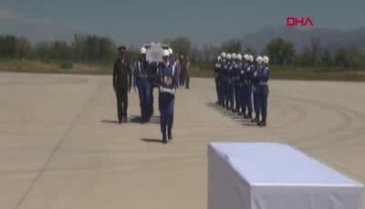 Uzman Çavuş Halil İbrahim Öztürk törenle uğurladı