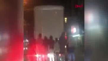 8 patenli gencin tehlikeli yolculuğu kamerada