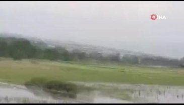 Bursa'da otomobil baraja uçtu