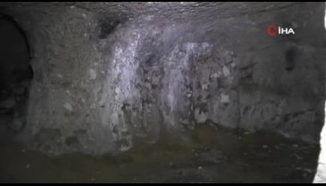Evin altından yeraltı şehri çıktı
