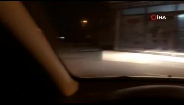 Bursa'da sokak arasında başlayan kovalamaca kazayla bitti