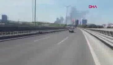 Ayazağa'da yangın! Çok sayıda ekip sevk edildi