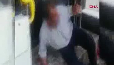 Taciz şüphelisini terlikle dövüp, polise teslim ettiler