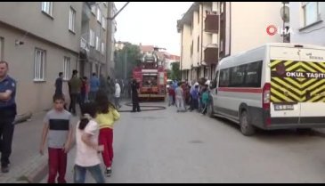 Bursa'da çocukların torpille oyunu yangınla bitti
