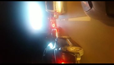 Bursa'da gece trafiği
