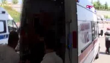 Tartıştığı hamile eşini otomobilden attı!