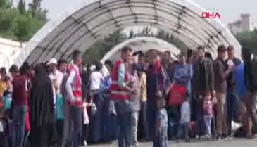 Suriyeliler sınırı koşarak geçiyor!