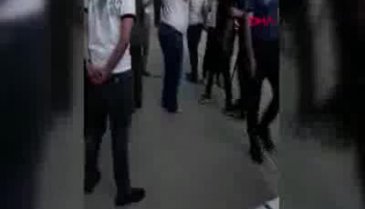 Lahmacun sırasında iki grup birbirine girdi! Yaralılar var