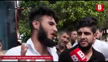 Bursa'da "kafa keseceğim" diyen Suriyeli gözaltına alındı