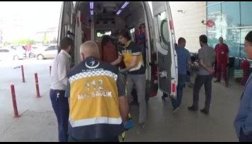 Bursa'da çatıdan düşen inşaat işçisi ağır yaralandı