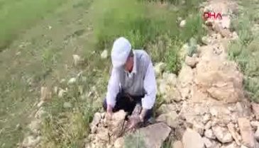 Bursa'da 64 yaşındaki 'Taş' koleksiyoncusu görenleri şaşırtıyor