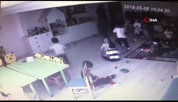 Kreşte 3 yaşındaki çocuğa darp!