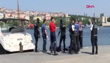 Haliç'te denizden ceset çıktı