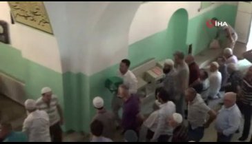 Bursa İnegöl'de Sakal-ı Şerif izdihamı