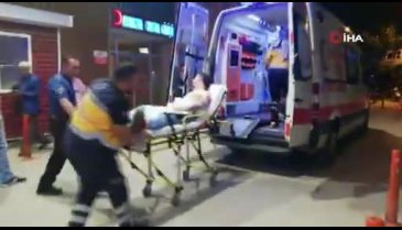 Bursa'da yolda yürürken sırtından bıçaklandı