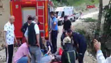 Bursa'da şelaleden uçuruma yuvarlanan eski kaymakam ölümden döndü