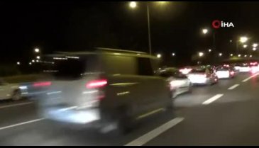 70 kilometrelik bayram dönüşü kuyruğu!