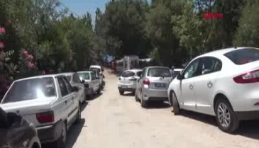 Bursa Orhangazi'deki Keramet Ilıcası'na ziyaretçi akını